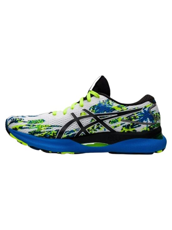 ASICS Gel-Nimbus 24 Men\'s Running Shoes, White/Black, US 9 main image 6